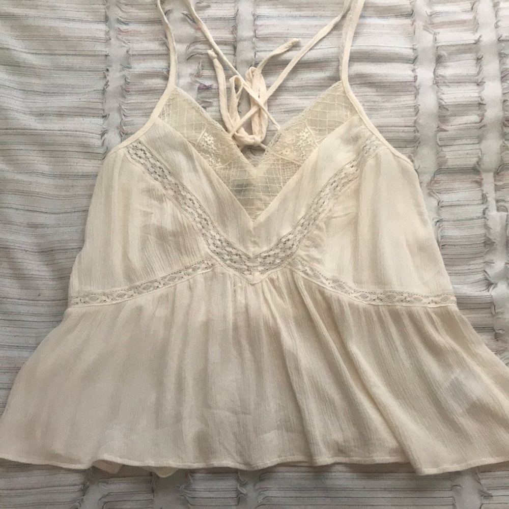 Flowy Lace Tank